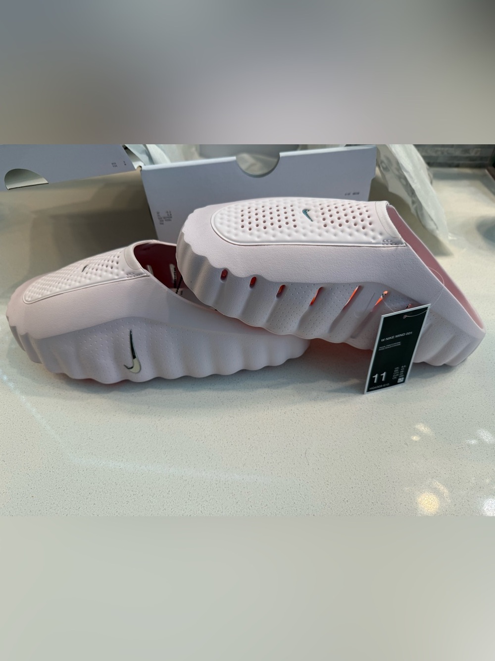Nike Pearl Pink/Chrome W NIKE MIND 001 Mules